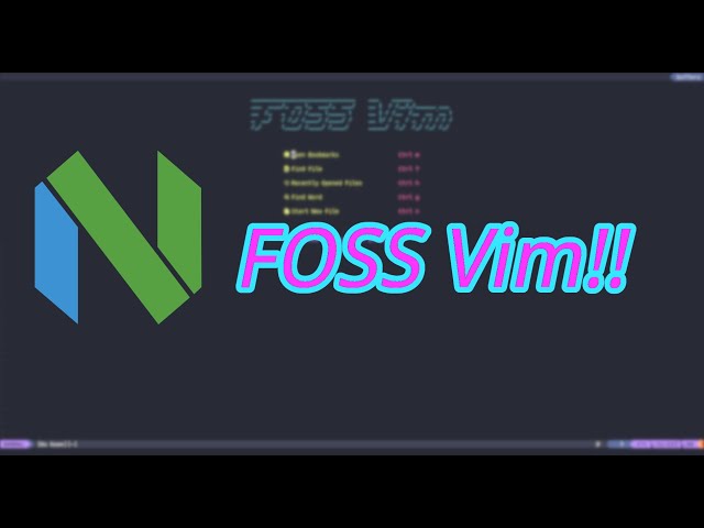 Getting Started with FOSSVim!!