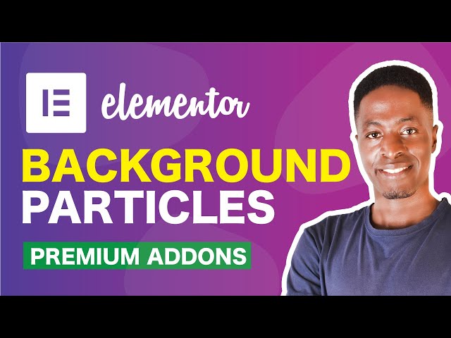 Premium Particles Section: Add Particle Backgrounds to Elementor Sections