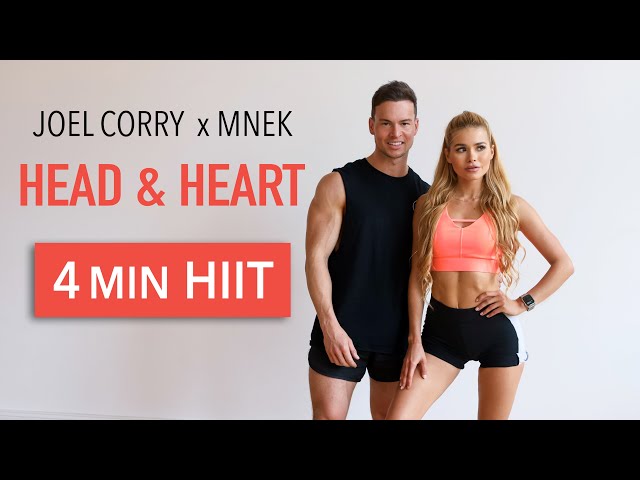 Head & Heart - Joel Corry x MNEK // 4 MIN HIIT WORKOUT - a quick calorie burner I Pamela Reif