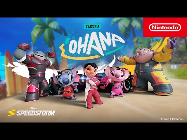Disney Speedstorm - Season 3 Trailer - Nintendo Switch