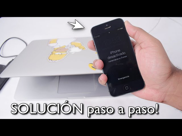 Mi iPhone dice que esta desactivado conectarse a iTunes SOLUCIÓN rápida PASO A PASO - RUBEN TECH !