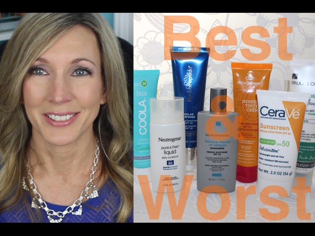 BEST & WORST ~ Testing Mineral Sunscreens for Face