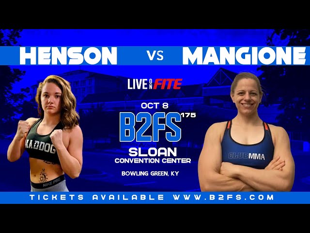 B2FS 175 | Madelynn Henson vs Maria Mangione 155 Ammy Female