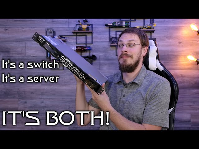 It's a Switch... It's a Server... It's BOTH! - QNAP QGD-1600p Server Switch Combo