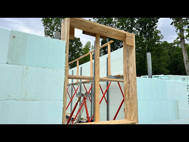 PreBuck Window Construction and Building ICF Pump Room