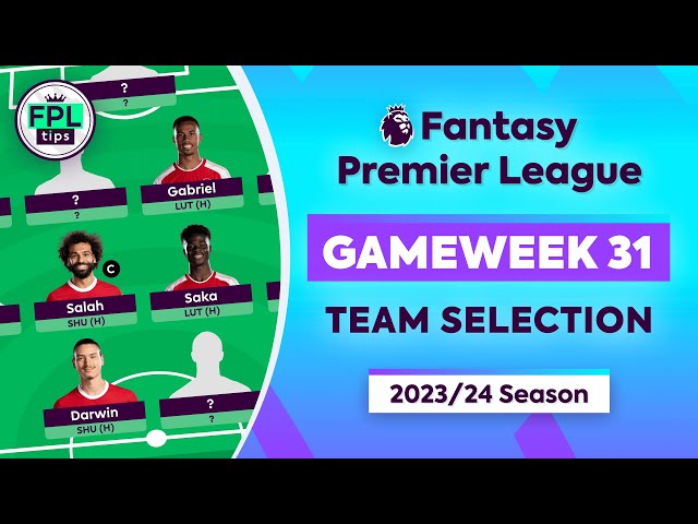 FPL GW31: TEAM SELECTION | Salah Captain? | Gameweek 31 | Fantasy Premier League 2023/24 Tips