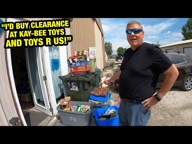 SEALED VINTAGE TOY COLLECTION SPENT DECADES IN A CRAWLSPACE!