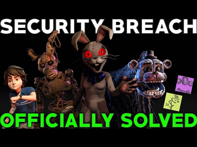 FNAF: Security Breach SOLVED! - Mimic Explained + Summary (Five Nights at Freddy's Timeline Theory)
