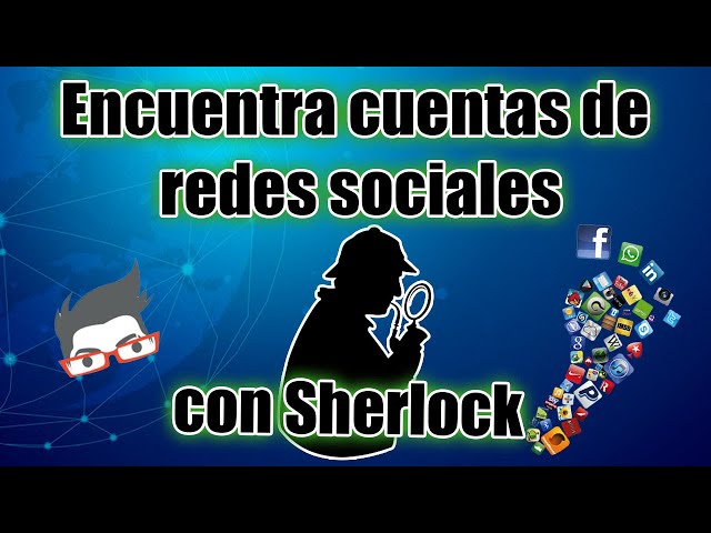 Como encontrar cuentas de redes sociales con Sherlock en Kali Linux