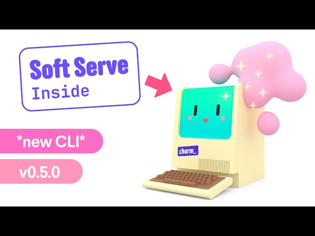 Our new CLI for your homelab's git server (Soft Serve v0.5.0 overview)