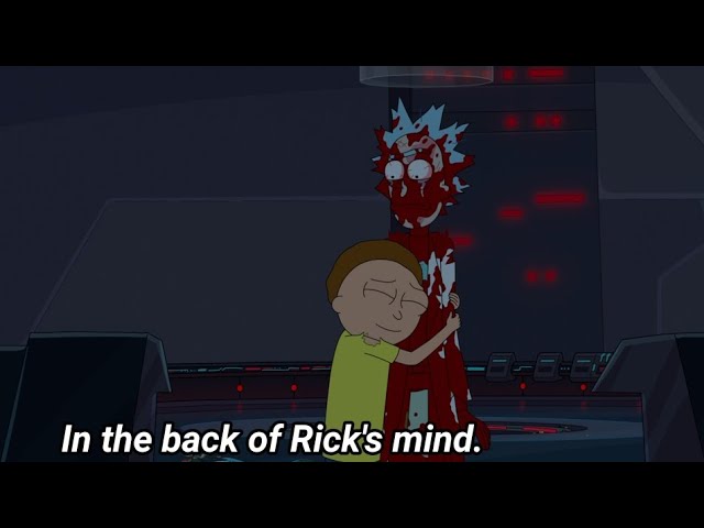In the back of Rick's mind. || Rick and Morty edit