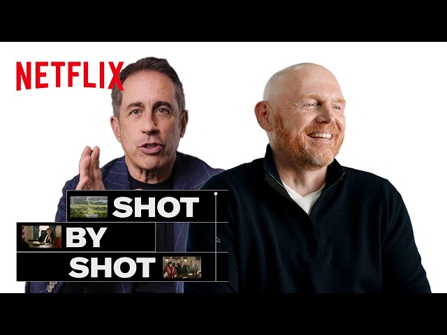 Bill Burr and Jerry Seinfeld Watch the JFK Scene in Unfrosted | Netflix