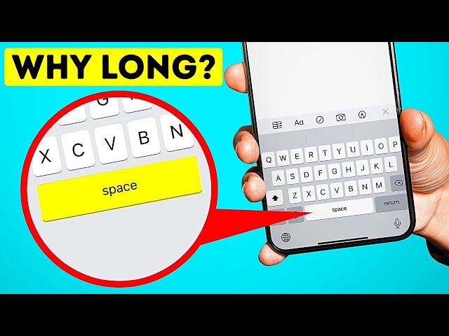 Why the Spacebar Key Is So Long + 24 Head-Scratching Whys