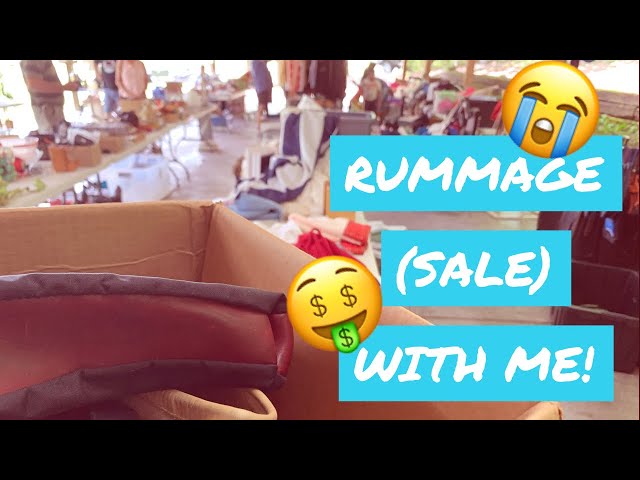 I COULDN’T FIND THE OTHER SHOE 😭 Church Yard Sale Shop With Me | Thrift With Me to Resell Online!