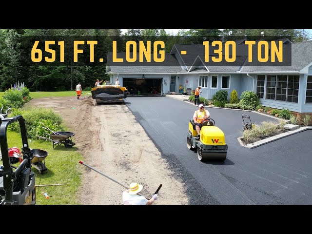 MONSTER DRIVEWAY PAVE !