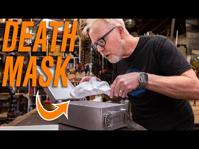 Adam Savage Builds Isaac Newton's Death Mask Box!