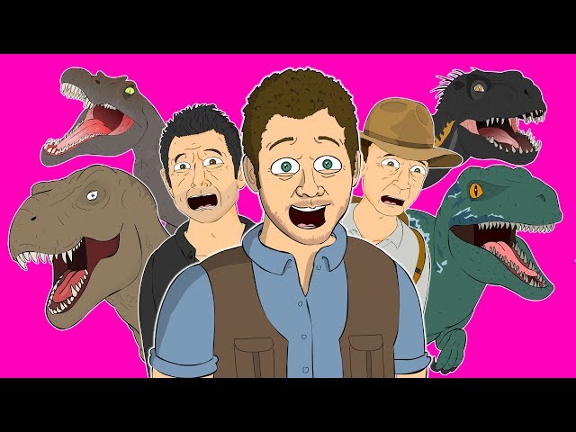 ♪ JURASSIC WORLD ANIMATED SONGS - Music Video Compilation