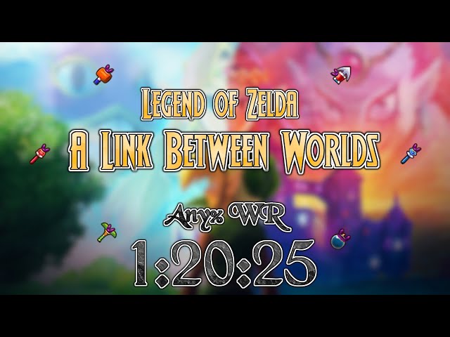The Legend of Zelda: A Link Between Worlds any% Speedrun in 1:20:25 (WORLD RECORD)
