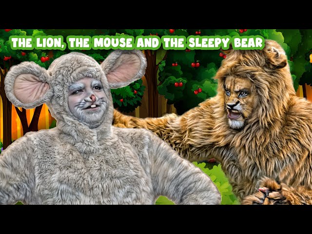 The Lion, The Mouse and The Sleepy Bear | Bedtime Stories for Kids in English | Fairy Tales