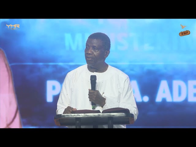 Pastor E.A. Adeboye at the Young Ministers Retreat (YMR) 2023 - The Rain
