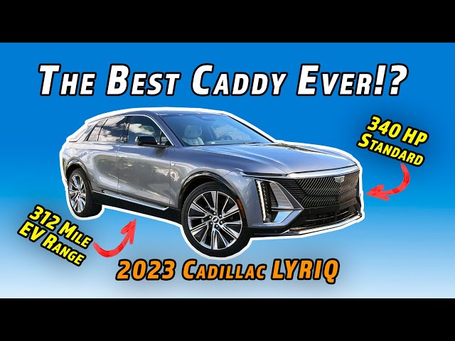 The Re-Birth Of Cadillac Is All Electric  | 2023 Cadillac Lyriq First Drive