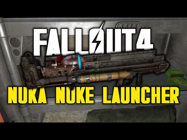 Fallout 4 - Nuka-Nuke Launcher Location (Cappy in a Haystack Guide)