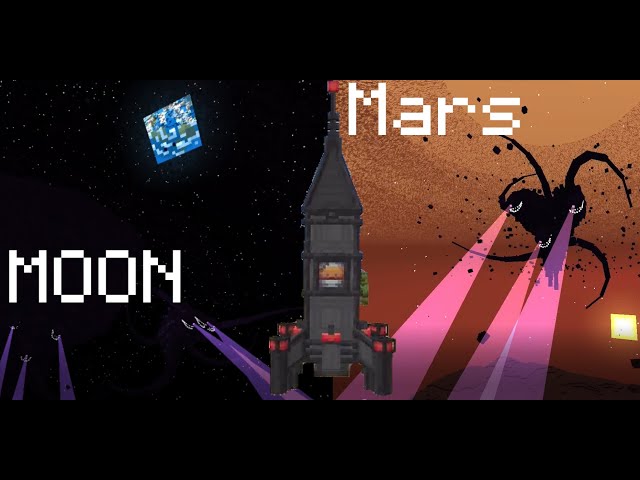 Wither Storm Mod But Moon And Mars (i broke the game)