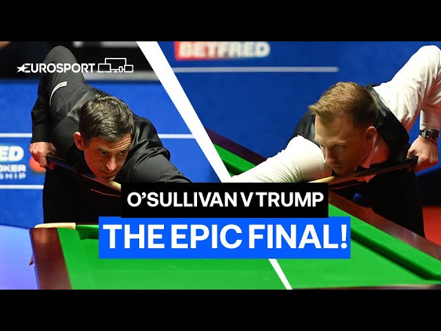 A Thrilling Finale | Relive The 2022 World Championship Final Between O'Sullivan & Trump | Eurosport