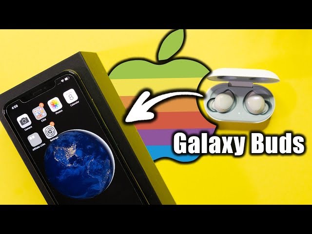SAMSUNG GALAXY BUDS - HOW TO CONNECT TO iPHONE