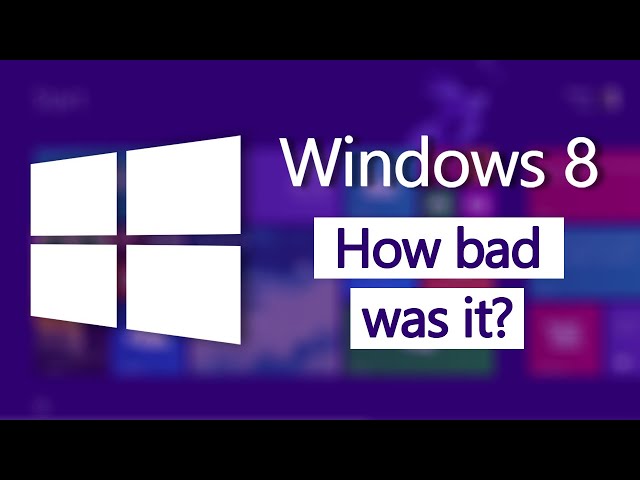 Why People Hated Windows 8