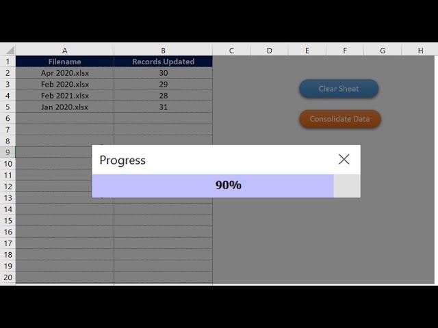 Ultimate Progress Bar Control in VBA Userform