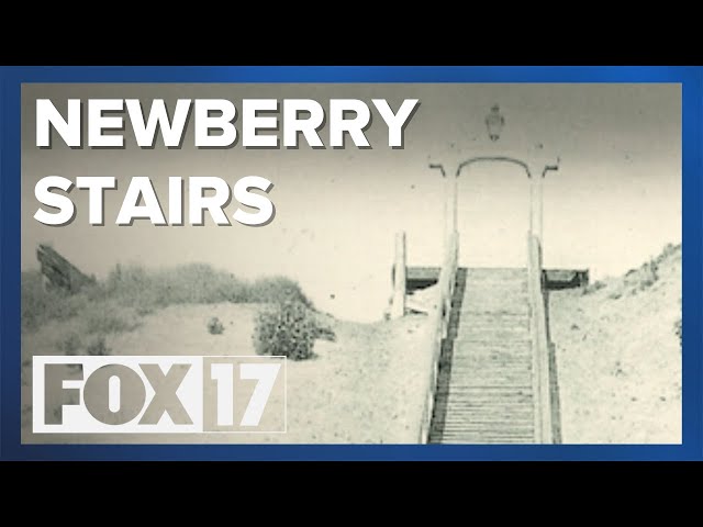 Abandoned stairs share a glimpse of early Grand Rapids history