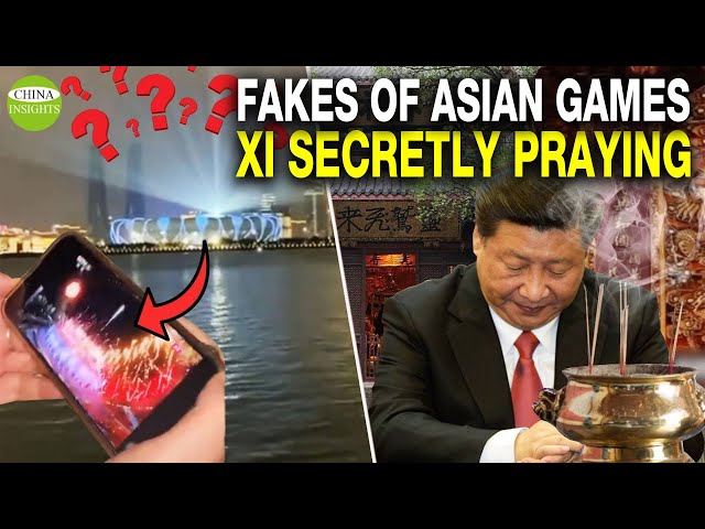 Chinese official wrote,” Hangzhou, shame on you"/Asian Games’ Massive Spending and Fakes