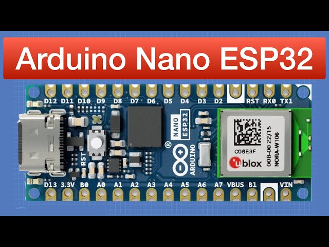 Exploring the Arduino Nano ESP32 | MicroPython & IoT Cloud