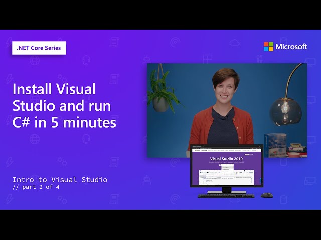 Install Visual Studio and run C# in 5 minutes | Intro to Visual Studio [2 of 4]