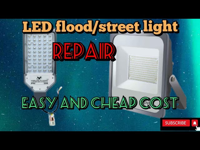LED street/flood light repair