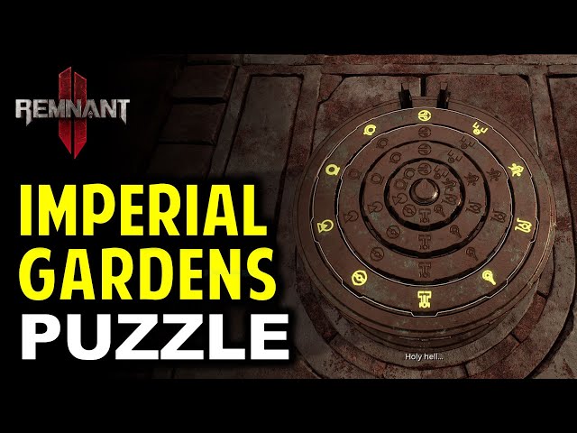How to Solve Imperial Gardens Puzzle | Remnant 2