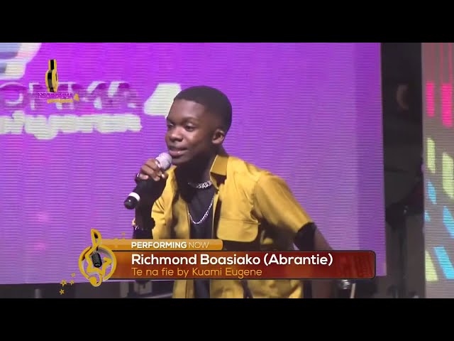 Nsoromma Season 3 Winner: Abrantie performed Te na fie by Kuami Eugene - Adom TV (10-4-22)