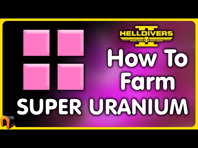 How To Get Pink Sample HELLDIVERS 2 Super Uranium