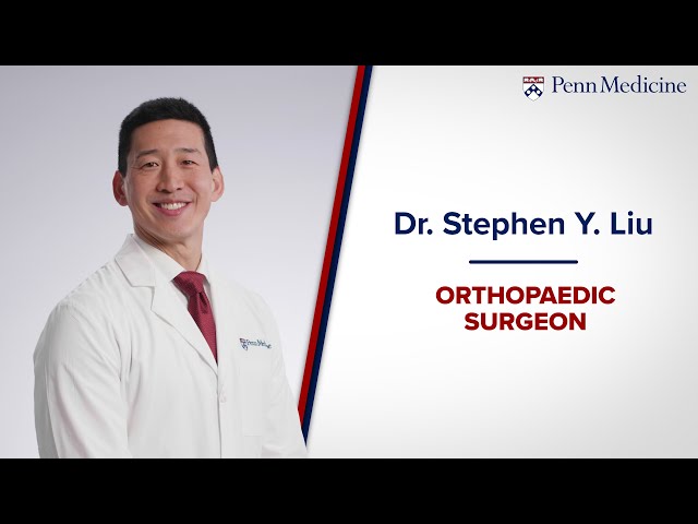 Meet Dr. Stephen Liu, Orthopaedic Surgeon