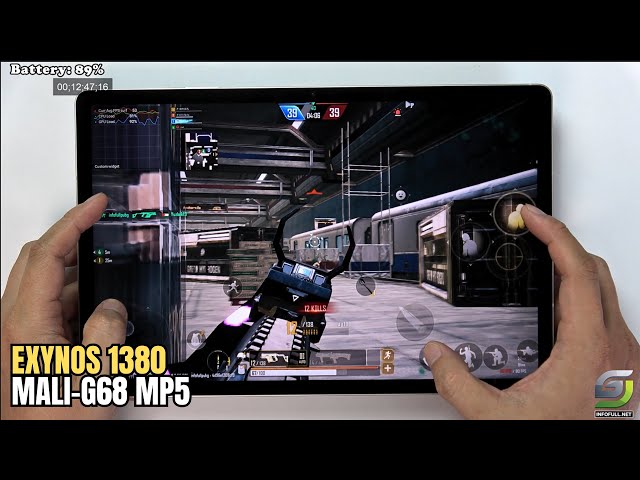 Samsung Galaxy Tab S9 FE+ Pubg NEW STATE Max Setting | Max FPS Ultra Graphics