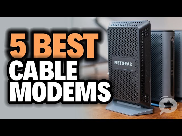 5 Best CABLE MODEMS