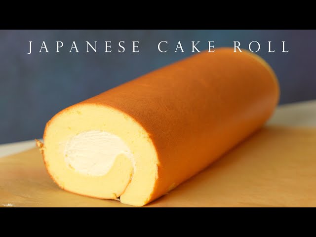Japanese original Cake Roll┃super soft, no cracking, no peeling  Swiss roll