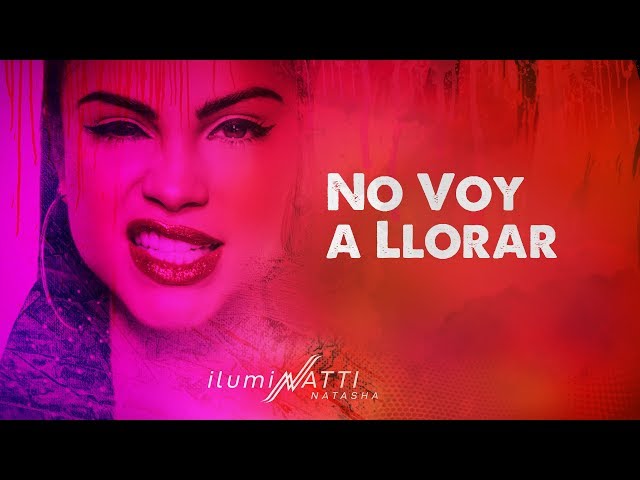Natti Natasha - No Voy a Llorar [Official Audio]