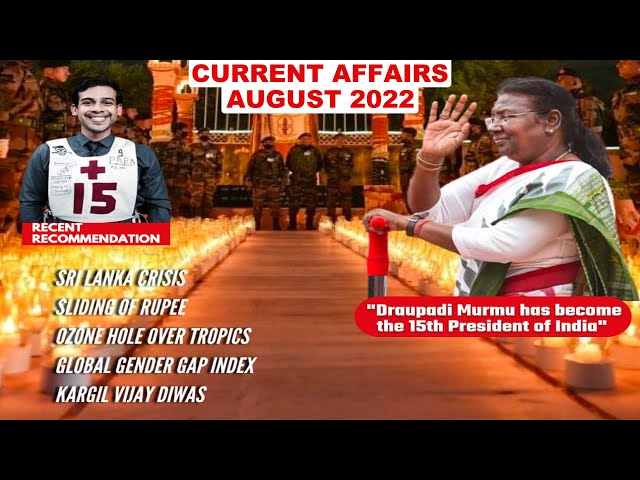 Free Current Affairs August 2022 - Sure Shot Magazine Download Now