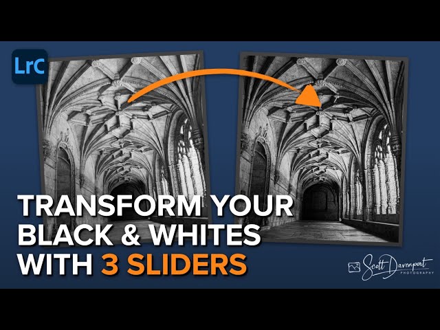 Transform Your Black & White Photos With 3 Sliders In Lightroom