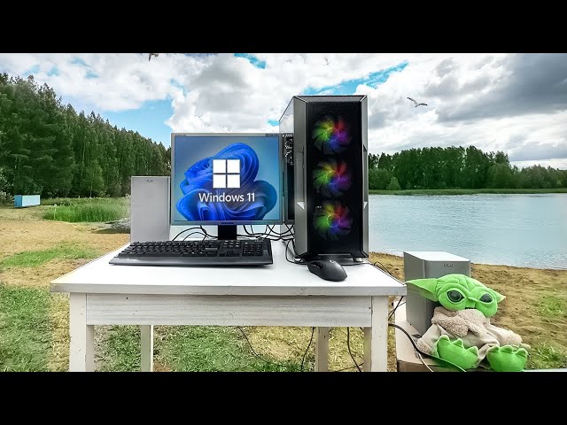 Installing Windows 11 in the…WOODS! What Could Go Wrong??