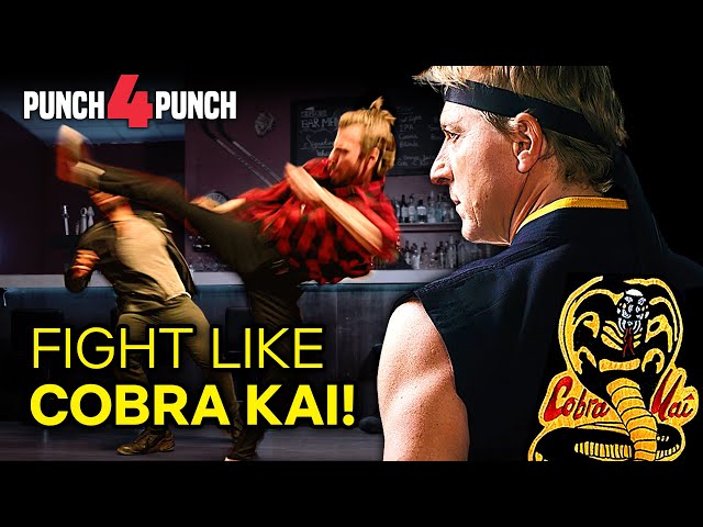 The Corridor Crew Recreate Cobra Kai Stunts | Punch 4 Punch | Netflix