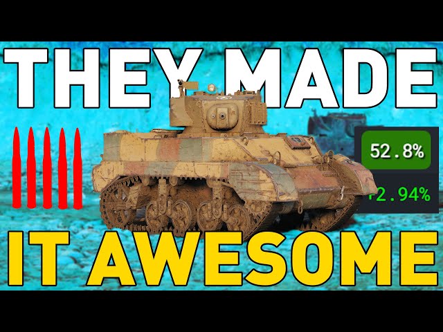 They made the Stuart AWESOME in World of Tanks!