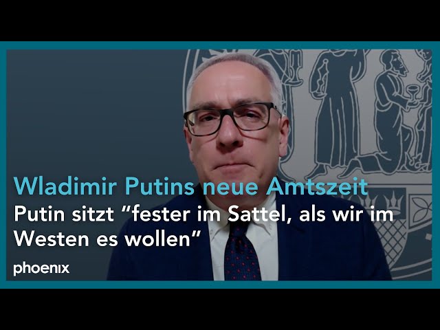 Prof. Klemens Fischer (Sicherheitsexperte) über die neue Amtszeit Putins in Russland | 07.05.24